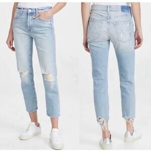 MOTHER SUPERIOR The Scrapper Ankle Jeans Bless You Again 28